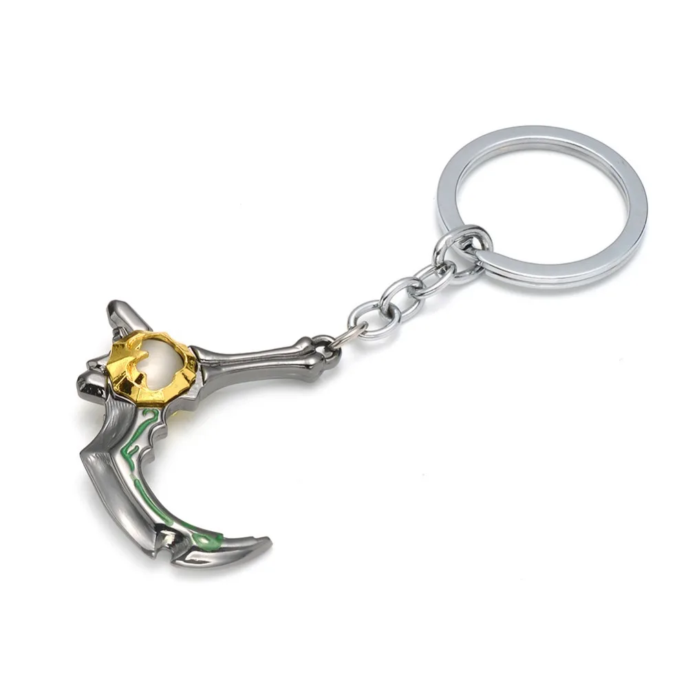 Riot Anime Hot Game DOTA 2 брелок для ключей с оружием Slark DOTA2 брелки глаз SKADI ювелирные