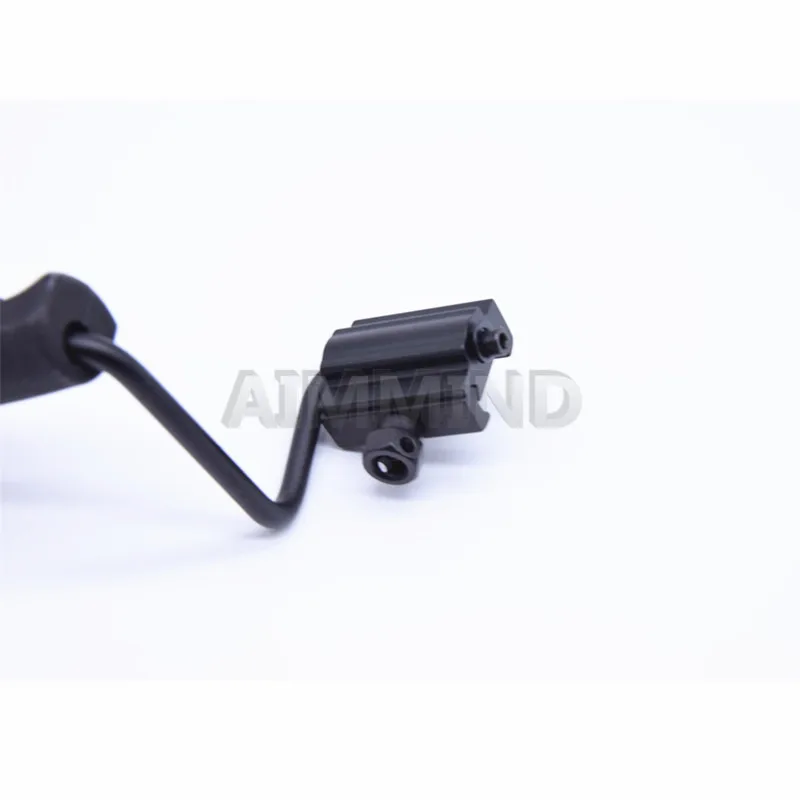 Black Flat Top Folding Carry Handle for Picatinny/Weaver Rail 21mm with M60 Style Design image 4