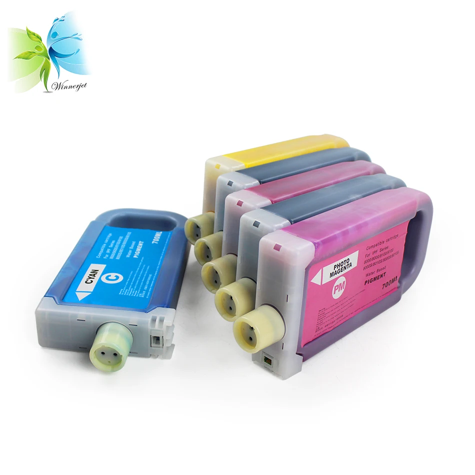 Winnerjet 12 видов цветов PFI-701 PFI 701 PFI701 совместимый полный картриджи для Canon ipf8000 ipf9000 8000