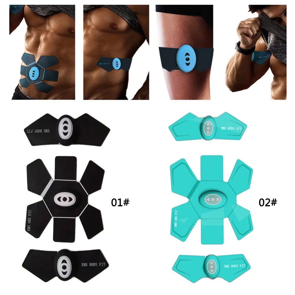 Умный тренажер для мышц брюшной полости Ems электрический стимулятор ABS фитнеса