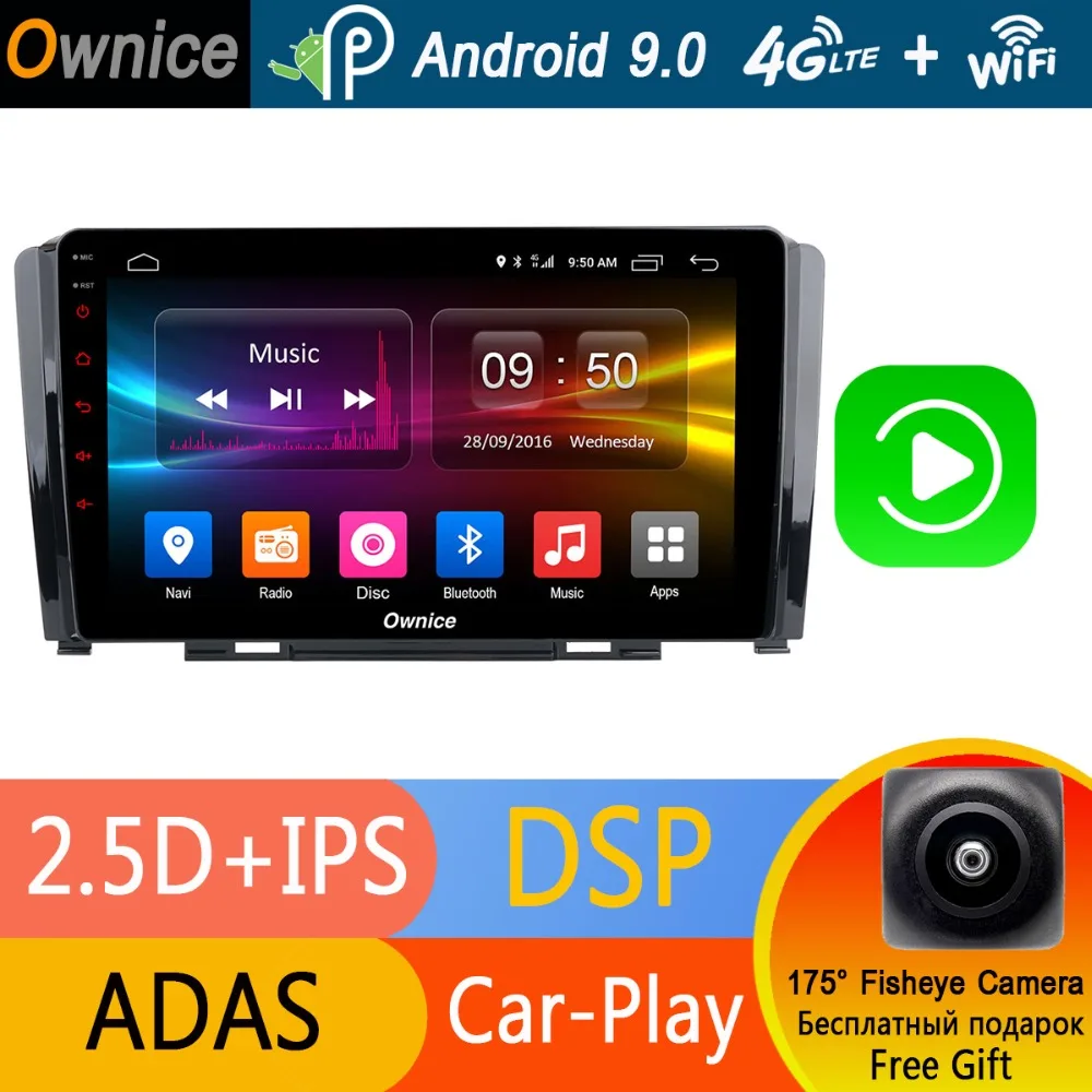 Автомобильный DVD-плеер 9 &quotIPS Octa 8 Core Android 0 для Great Wall Hover Haval H6 2009-2017 4G RAM + 32G