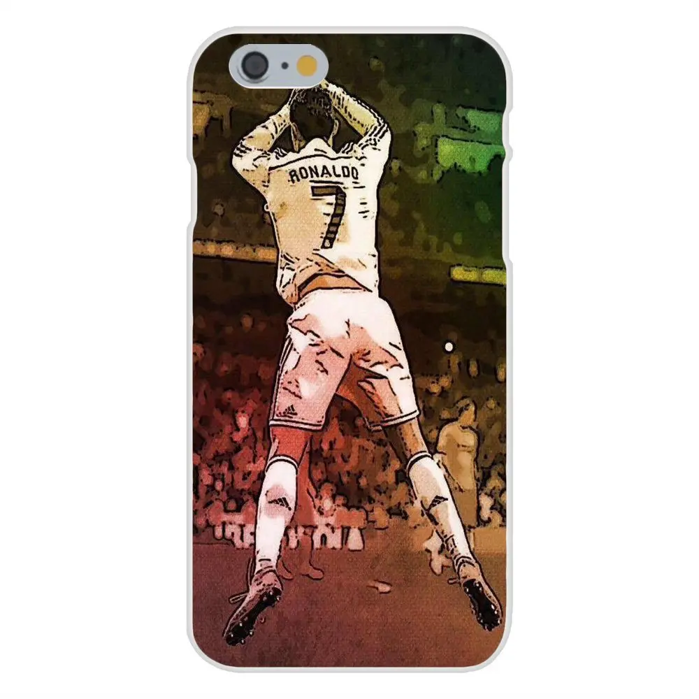 FGHGF Футбол Soccer Star Роналду Месси ТПУ чехол для huawei G7 G8 honor 4C 5A 6 V8 Коврики 7 8 9 Y3 Y5 Y6 P7 P8