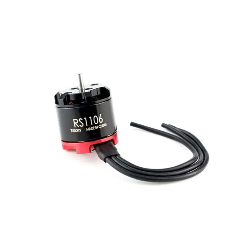 Оригинальный EMAX RS1106 4500KV 6000KV 7500KV бесщеточный микро-двигатель CW Thread для RC FPV Racer