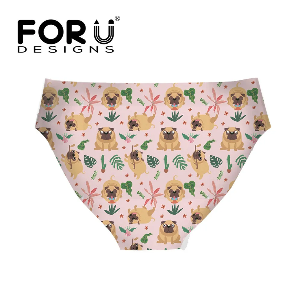 FORUDESIGNS стильные женские бесшовные трусики брендовые для женщин тропические
