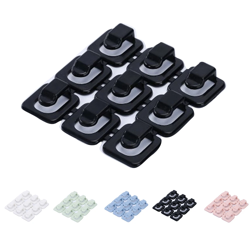 18 шт. зажим для кабеля кухонные аксессуары самоклеющиеся принадлежности