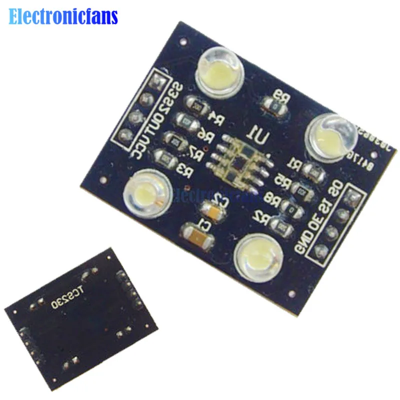 TCS230 TCS3200 датчик распознавания цвета модуль детектора для Arduino|color recognition sensor|sensor