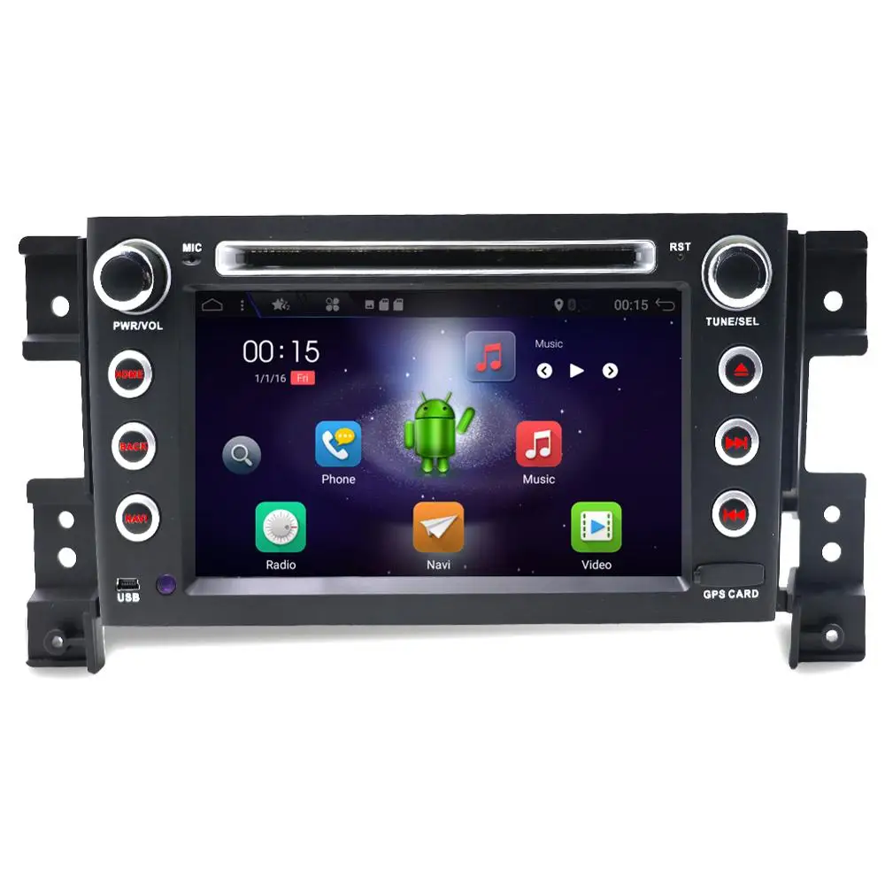 32G rom 8 ядерный 2Din Android 9,0 автомобильный Стерео Радио DVD gps навигация для Suzuki Grand Vitara 2005-2011 автомобильный аудио видео плеер