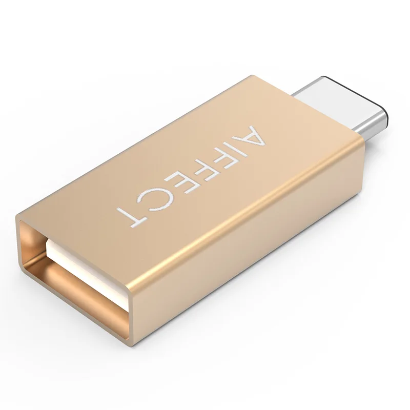 AIFFECT 2 шт type C к USB 3 0 тип A адаптер OTG | Мобильные телефоны и аксессуары