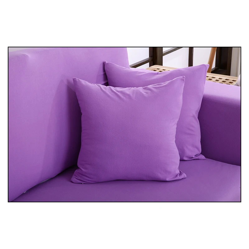Хлопок полиэстер Чехлы для диванов Современные однотонные S Чехол стрейч Ткань