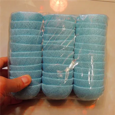 10 шт. многоцветные аксессуары для ватных шариков гирлянда светильник сказочный