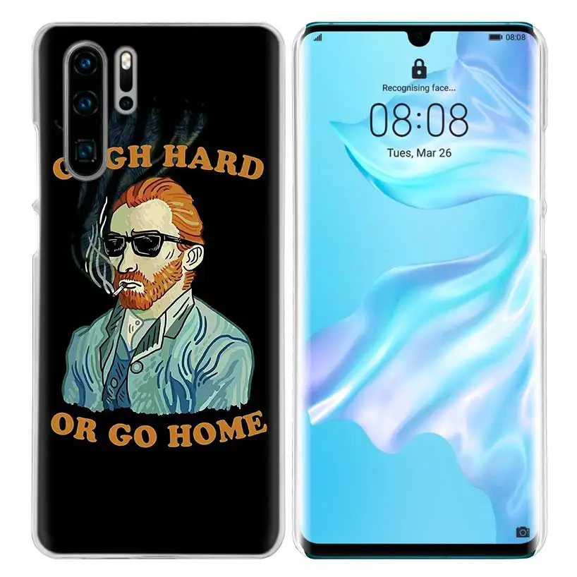 Чехол Van Gogh Sky для huawei P20 P Smart Z Plus P30 P10 P9 P8 mate 10 20 lite Pro, Роскошный Жесткий чехол для телефона из поликарбоната