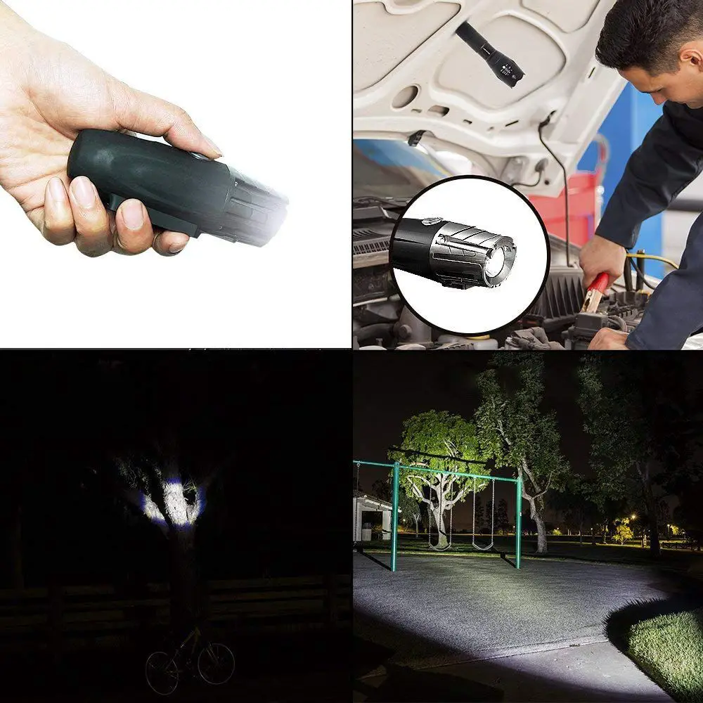 SEWS-Bike Lights LED Bike Light Set USB Rechargeable Waterproof Front Bicycle Headlight and Taillight 300 LM 4 Modes C | Спорт и