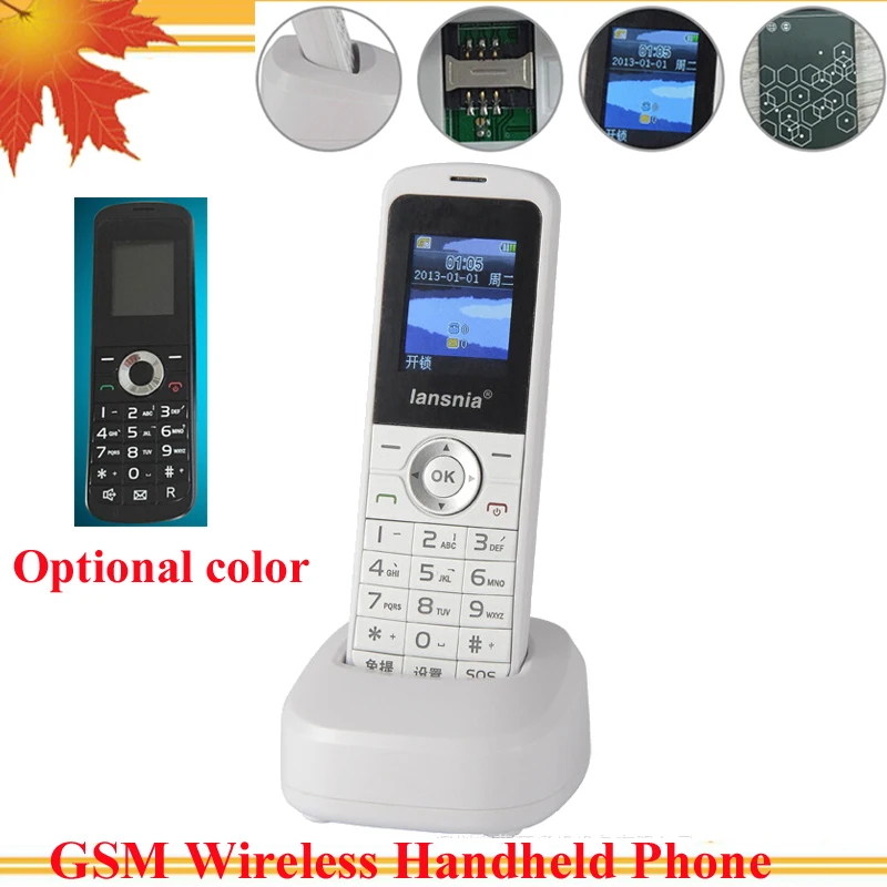 Портативный беспроводной телефон gsm 850/900/1800/1900 мГц для дома и офиса Поддержка 8