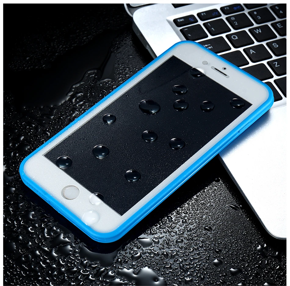 Для iphone 6 водонепроницаемый ТПУ чехол IP54 тонкий жизни водонепроницаемый защитный чехол для iphone 6s чехол s силиконовый чехол с отпечатком пальца