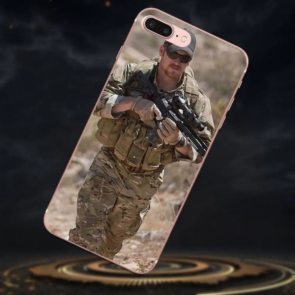 American Sniper Chris Kyle For Xiaomi Redmi Note 2 3 3S 4 4A 4X 5 5A 6 6A Pro Plus Soft TPU Print Case | Мобильные телефоны и