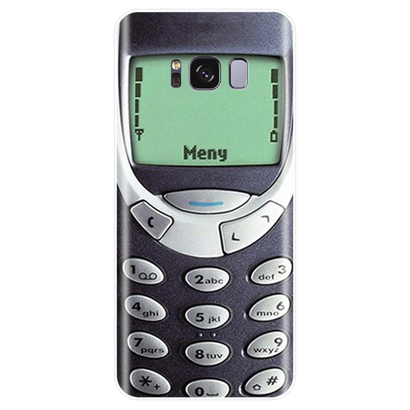 Винтажный Мягкий силиконовый чехол для телефона Gameboy Samsung Galaxy S6 S6EDGE S7 S7EDGE S8 S9 S10 PLUS