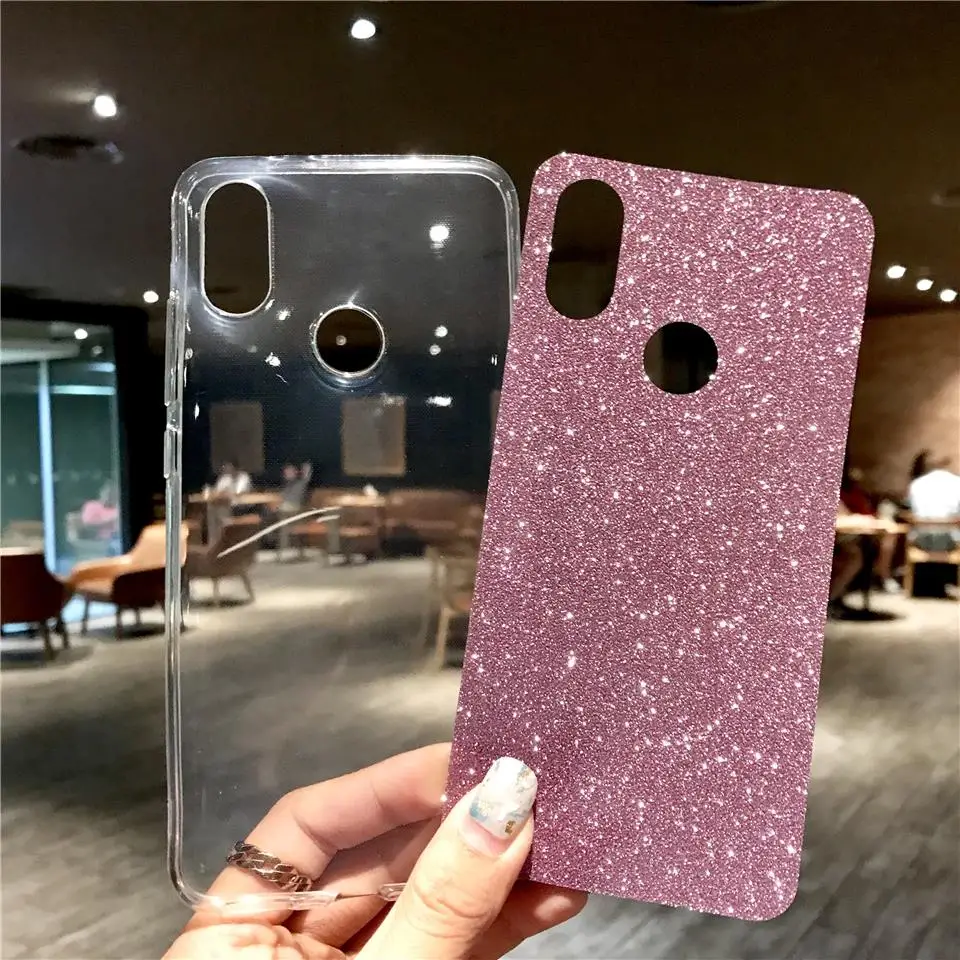 Блеск силиконовый чехол для XiaoMi 9 SE 8 Lite A2 A1 играть Обложка мягкая обложка RedMi Go S2