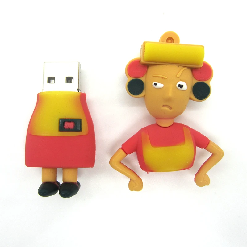 Милый Usb флеш-накопитель мультяшный карта памяти u-диск 64 ГБ 32 16 8 4 Гб хит продаж