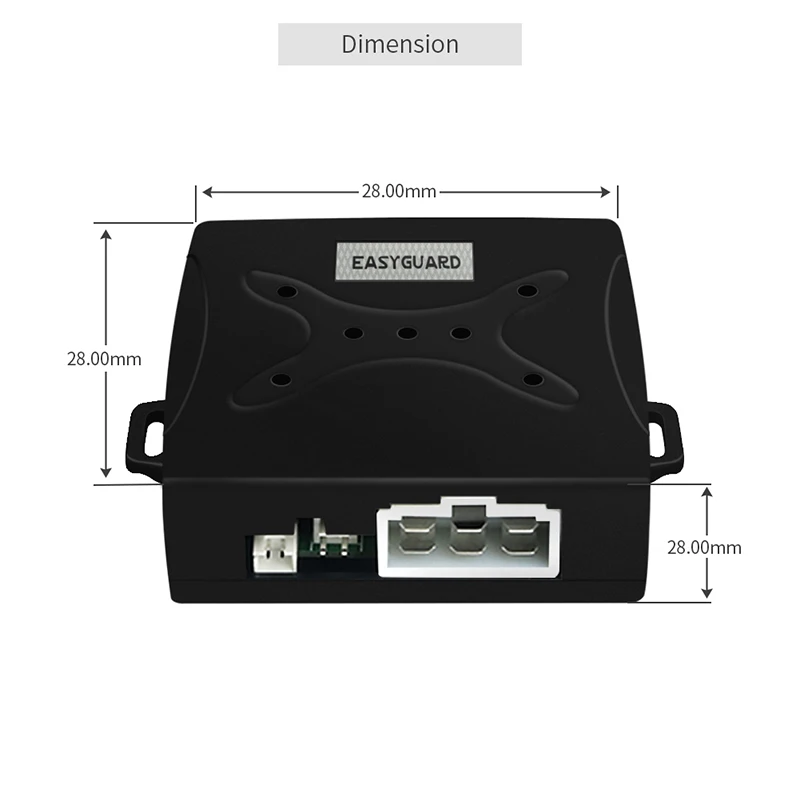EASYGUARD RFID Автомобильная сигнализация с кнопочным пуском и транспондером