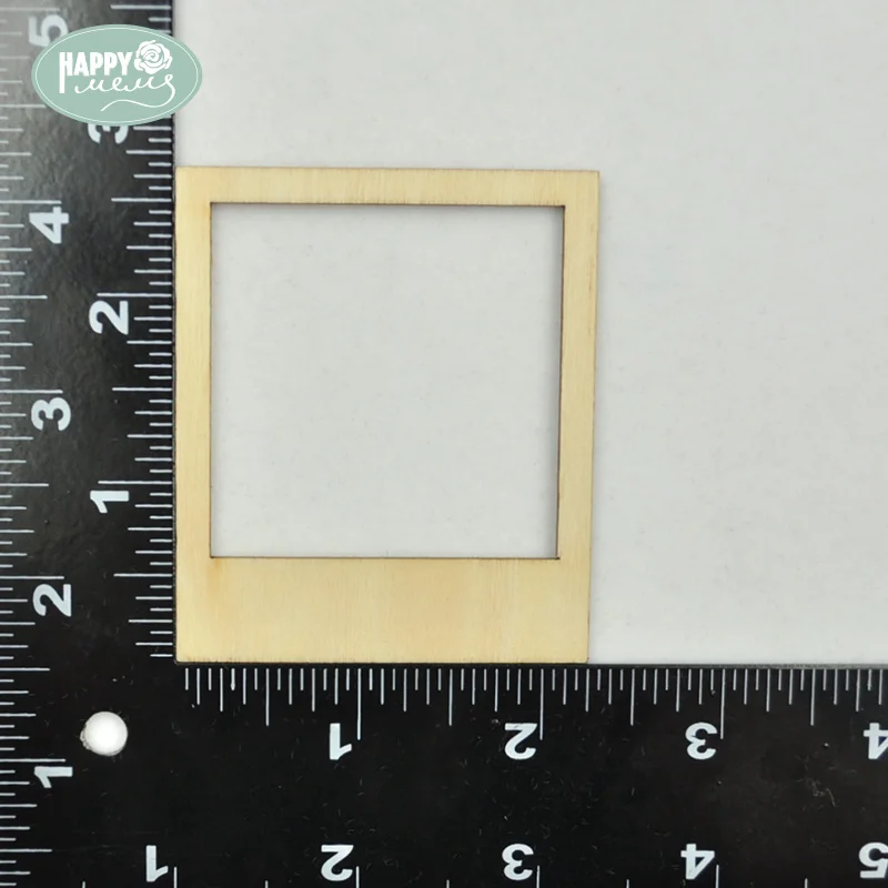 Happymems квадратные деревянные формы 24 шт./лот украшение для дома поделки