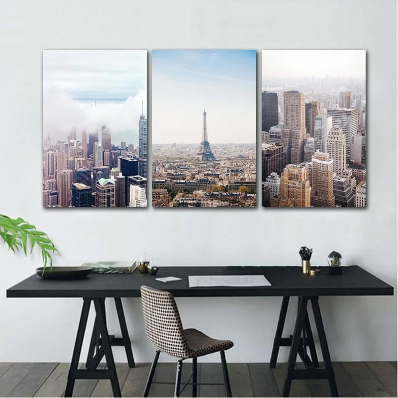 Скандинавская декорация для дома искусственная городская архитектура башня