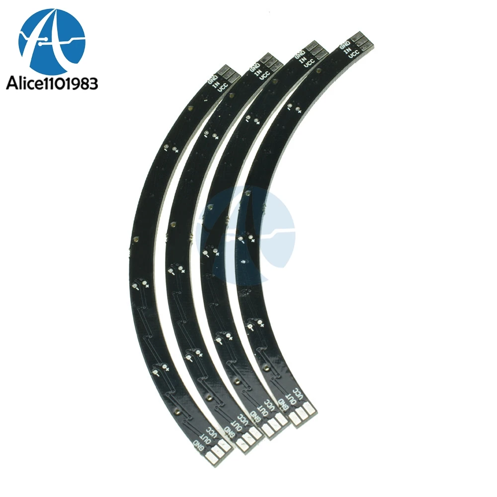 Ring настенные часы 60 X ультра яркий WS2812 5050 RGB светодиодный светильник Панель для