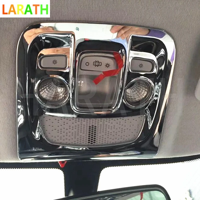 Для Peugeot 2008 208 2014 2015 2016 2017 ABS Хромовая автомобильная пленка для чтения настольная