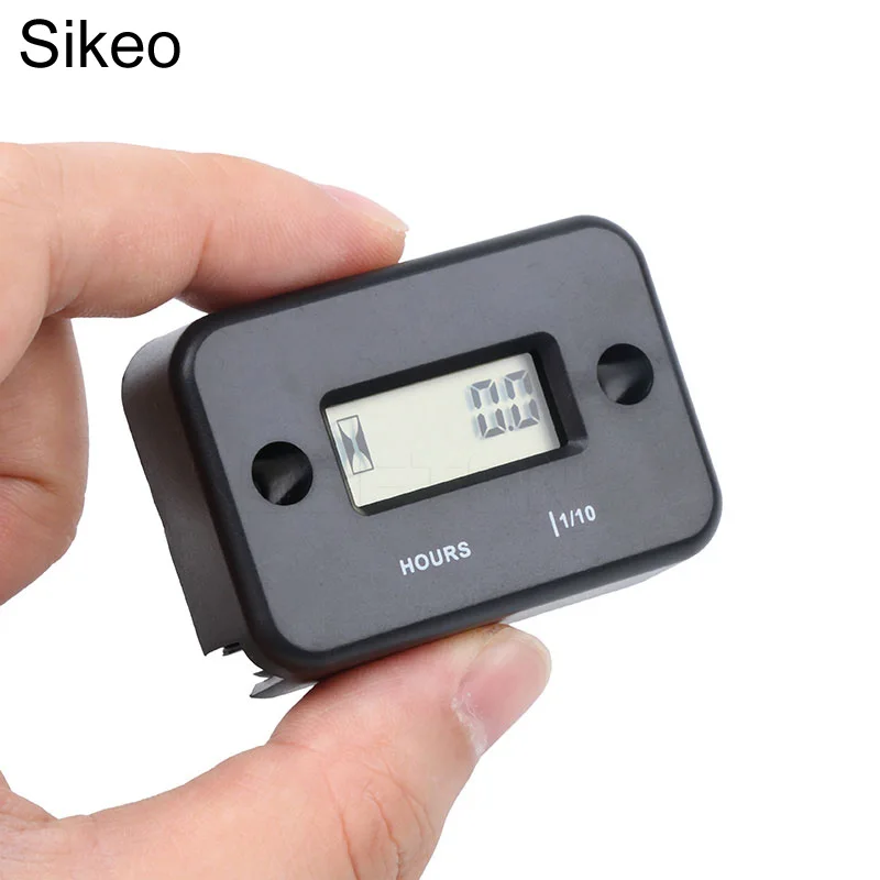 Цифровой ЖК счетчик Sikeo часов для мотоциклов квадроциклов снегоход Морская Лодка