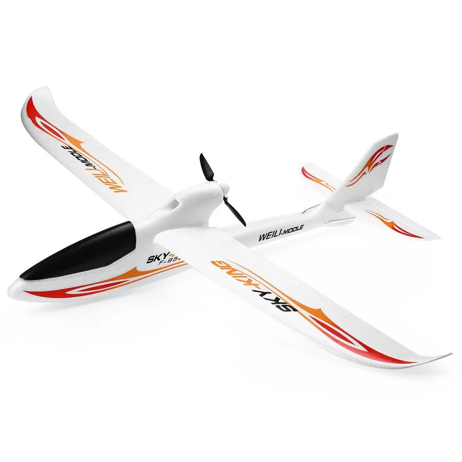 Горячая Распродажа новинка фотомагнитола f959 Sky King 2 4G 3CH EPO/RTF RC планерный самолет VS