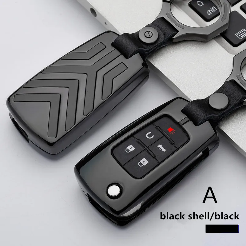 Чехол из цинкового сплава для автомобильных ключей Buick Chevrolet Cruze Aveo TRAX Opel Vauxhall Astra J