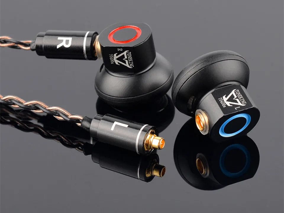 TONEKING TO400s 400ohm HiFi аудиофил MMCX съемный кабель металлические наушники | Электроника