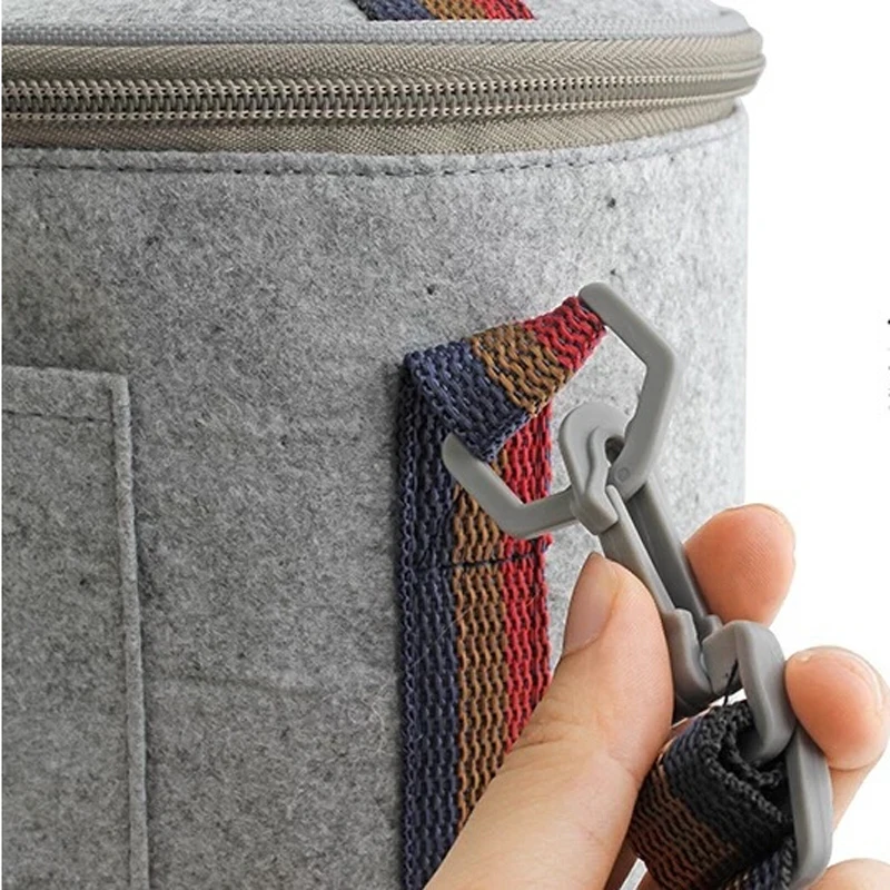 

Portable Zipper Lunch Bag Thermal Insulated Cold Keep Food Safe Warm Lunch Bags For Girls Women Reusable Picnic