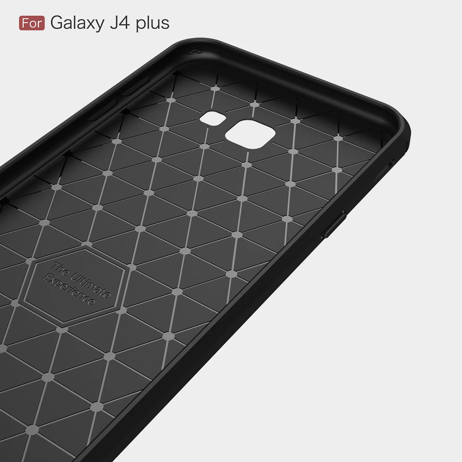 BSNOVT для Samsung Galaxy J4 Plus чехол противоударный силиконовый Матовый Бампер задний