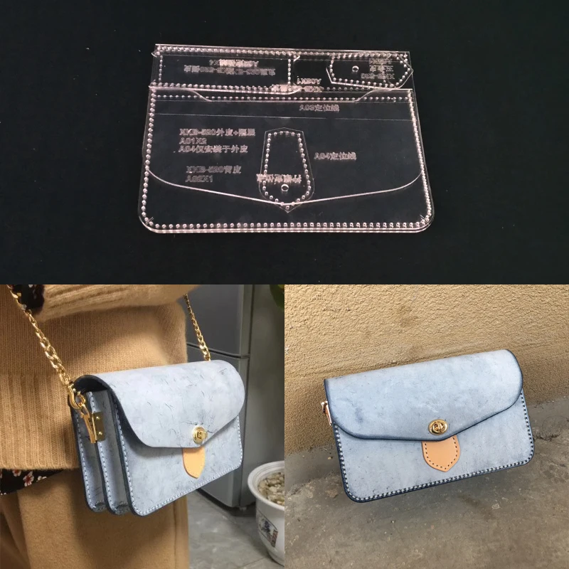 Акриловый трафарет лазерная резка шаблон Сделай Сам кожа ручная работа ремесло