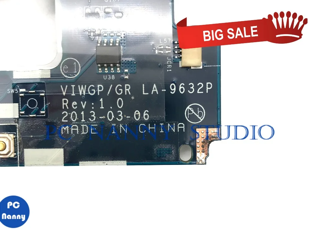 Материнская плата для ноутбука Lenovo G500 15 6 дюйма VIWGPGR HM70 DDR3