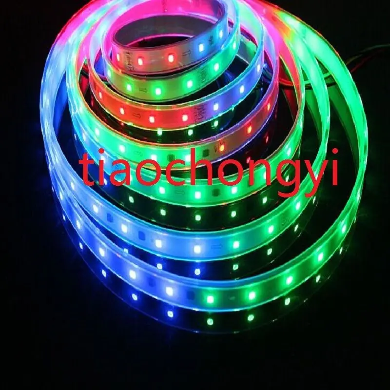 Светодиодная лента водонепроницаемая 5 м 5050 RGB Dream Color 6803 IC светильник 133 изменения