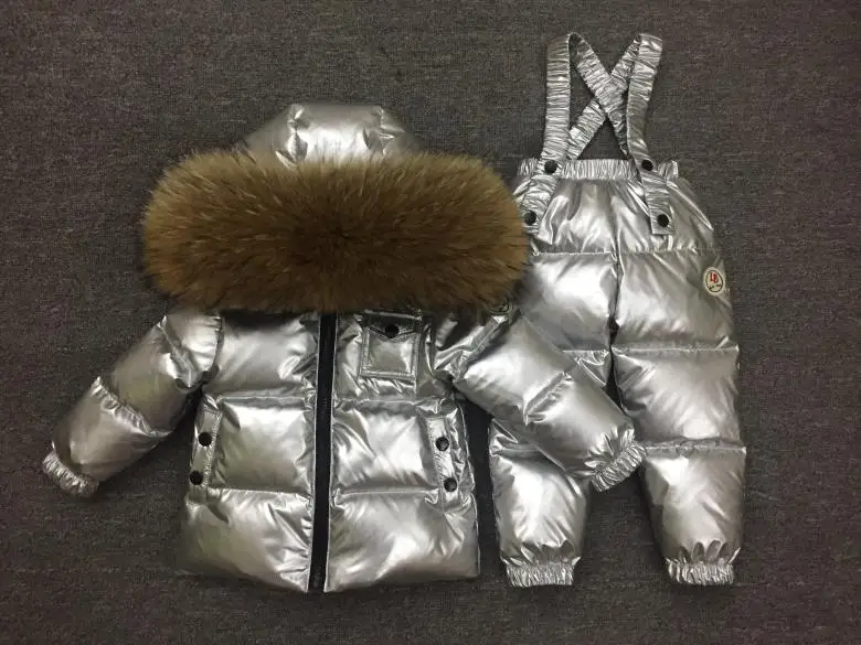 Pure color Children's high-end thermal down jackets | Детская одежда и обувь
