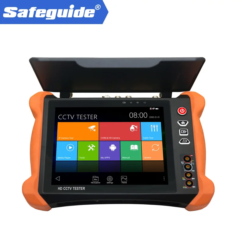 2018 NEW HOT SALE  X9 series  tester cctv  8 inch 2K retina display with Anti-sunlight Cover HD CCTV tester