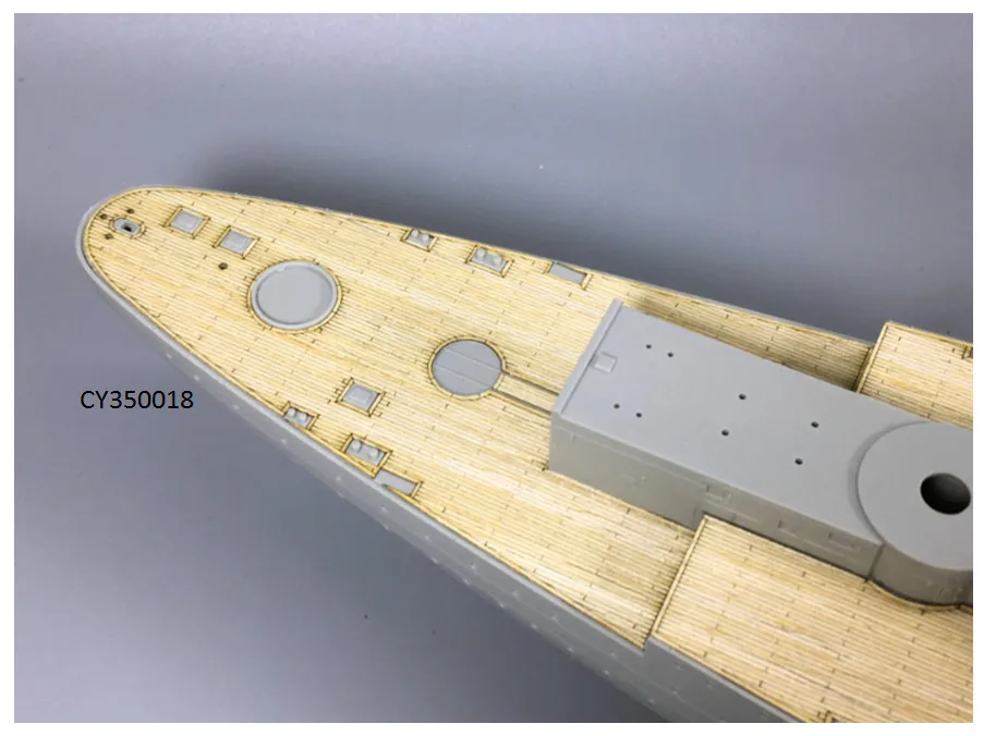Деревянная колода в масштабе 1/350 для HobbyBoss 86506 Dunkerque модель броненосца Kit