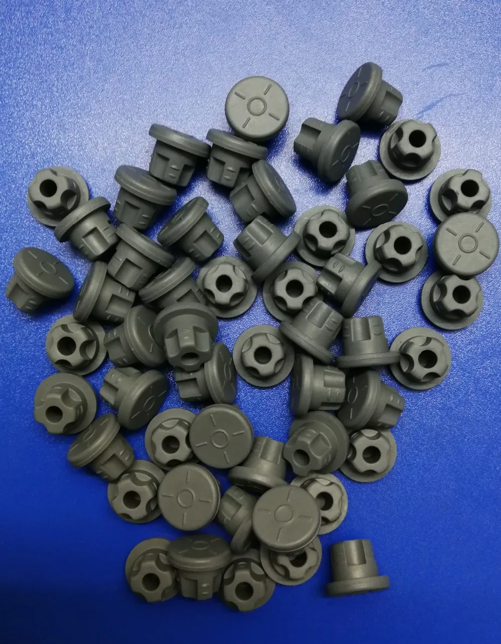 

Пробки из бутилкаучука SUNNYPK 20 мм серые 50 шт