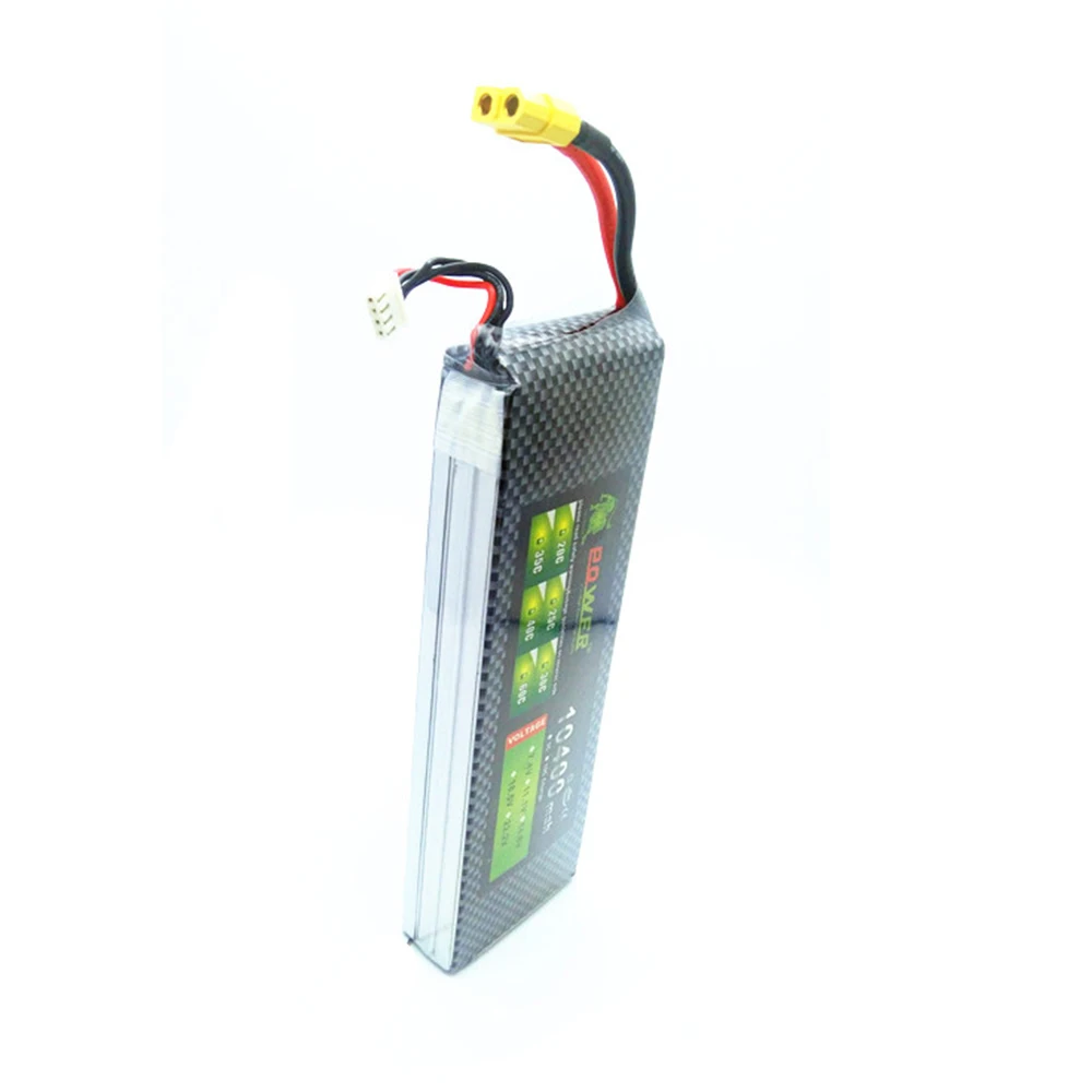 Ультра-высокой Ёмкость Лев Мощность 3 S 11,1 V 10400 mAh 10000 mAh литий-полимерный Батарея 30c до 40c T/XT60 штекер для автомобиля Quodcopter Запчасти