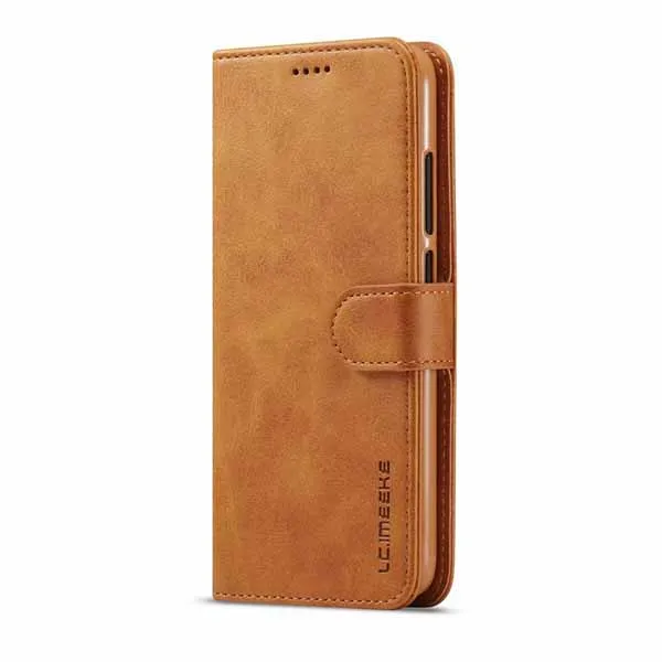 Кожаный бумажник LOVECOM, флип-чехол s для Xiaomi 5X 6X Redmi Note 6 7 Pro 5 5A, кожаный защитный чехол для телефона с подставкой - Цвет: Yellow