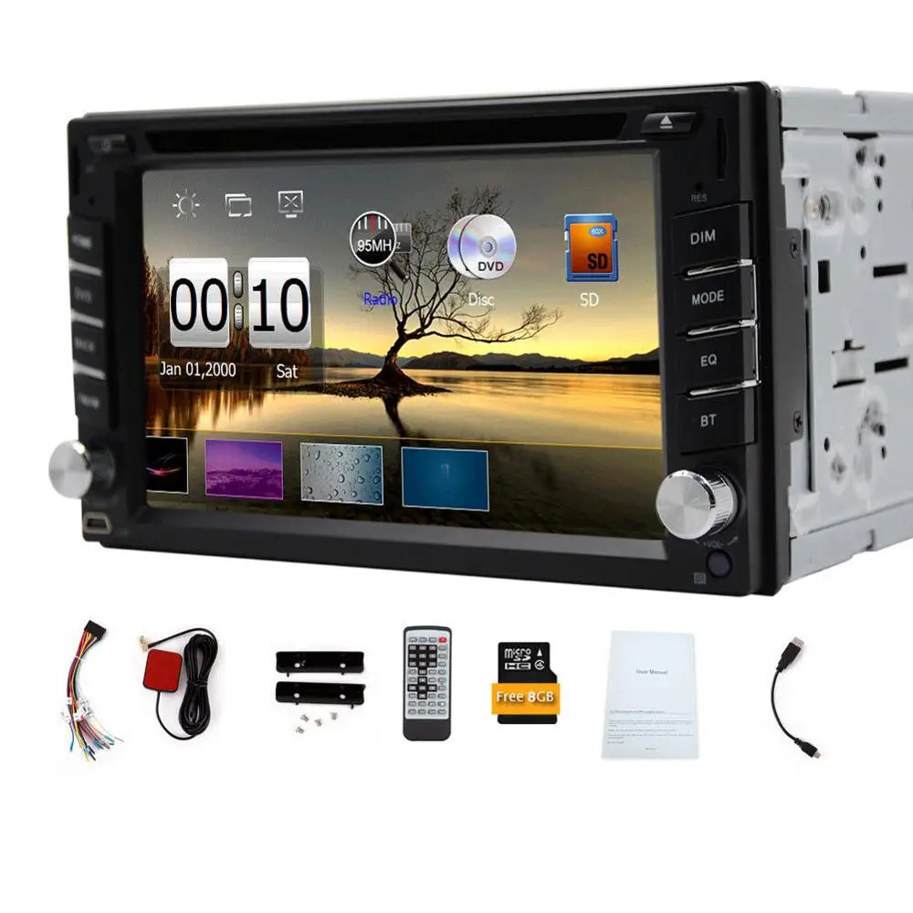 HD gps Navi Автомобильный DVD стерео 3D карта головное устройство автомобильного