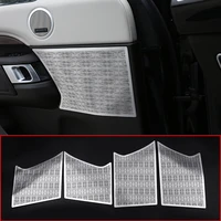for land rover discovery 5 lr5 2017 2018 car styling aluminum alloy car door speaker cover trim accessories 4pcs
