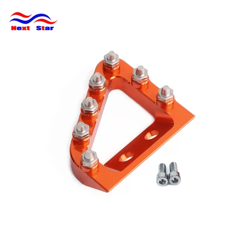 Наконечник ступенчатой пластины заднего тормоза с ЧПУ для KTM SX SXF EXCF XCF EXC XCW EXCF 125 150 250 350 450 500 2017 2018 Мотокросс Эндуро велосипед