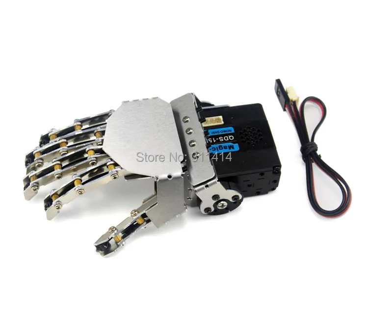 Человеческий манипулятор пальцев с пятью пальцами антроморфный комплект для