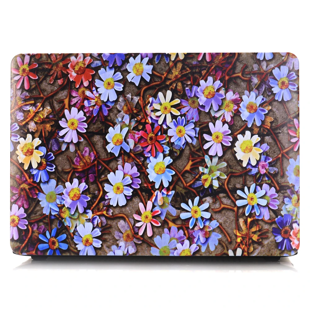 Защитный жесткий чехол в виде фруктов и листьев для MacBook 12 дюймов Air 11 13 Pro 15 Retina