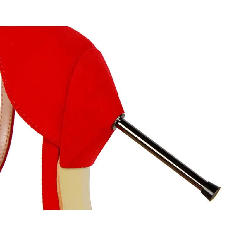 Обувь с Открытым Носком Женщины Насосы Лодыжки Ремень Весна лето Партия Тонкие