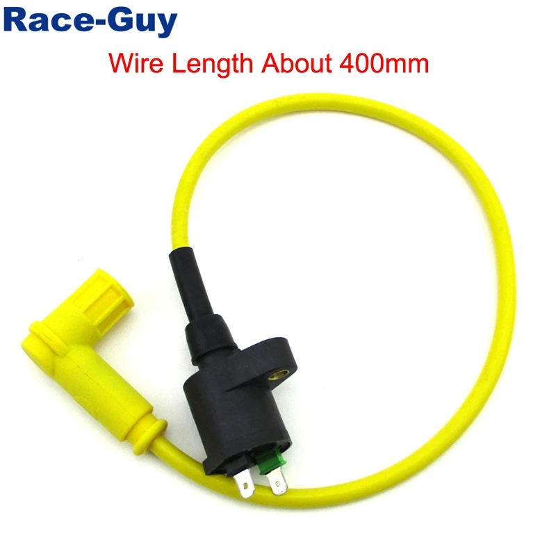 Желтый катушка зажигания + алюминиевый 5-контактный переменный ток CDI