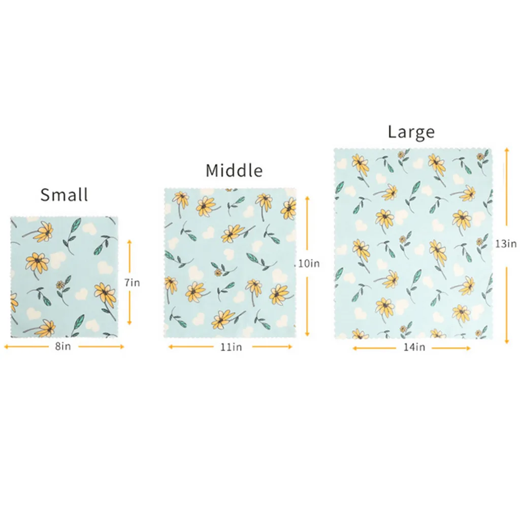 Лучшие продажи высокое качество 3 шт. пчелиный воск свежая ткань органический